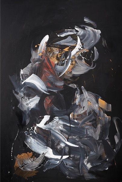 Untitled, 2021, Acrylic on Canvas, 194x130cm